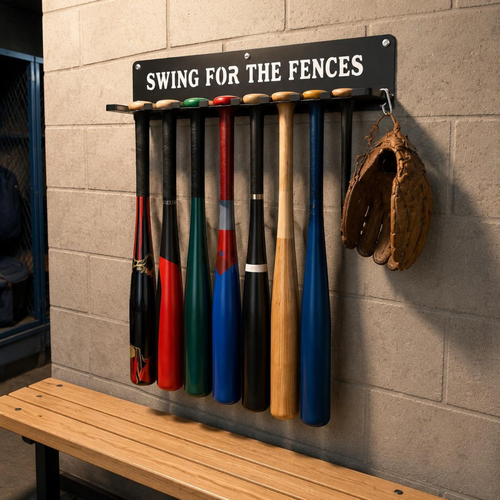 14개의 배트를 수납할 수 있는 스포츠 장비 보관 랙, - Sports Equipment Us 리뷰 및 가격