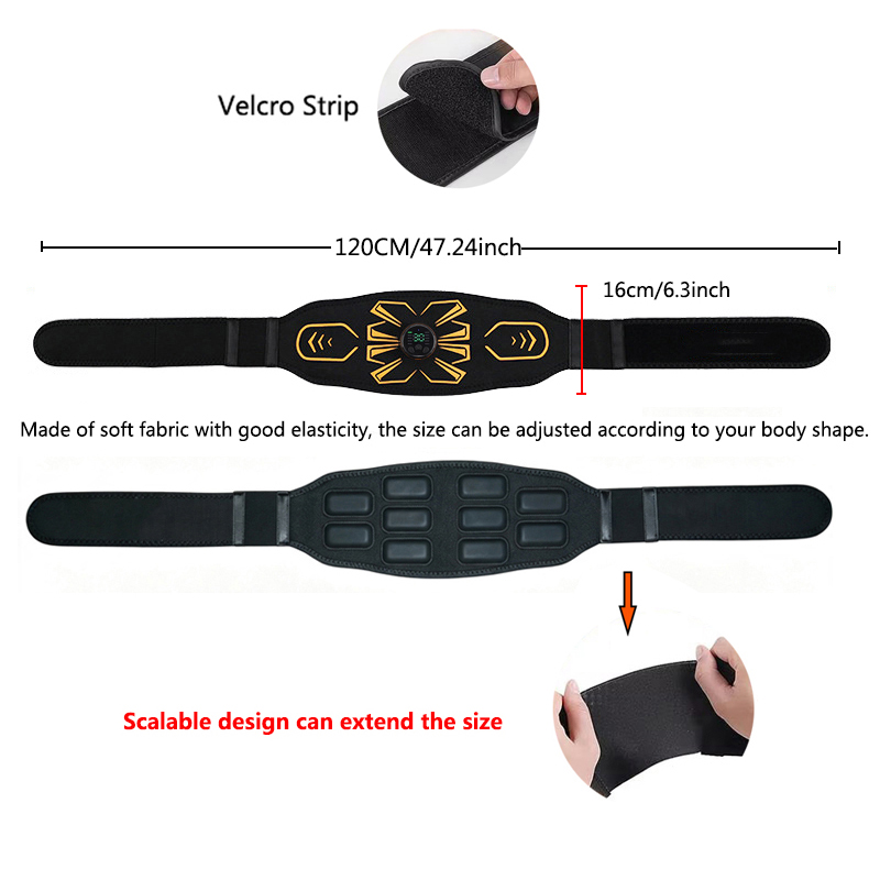 스마트 복근 운동기구 허리 복부 토닝 벨트 바디 마사지 - Sports Equipment Images 리뷰 및 가격