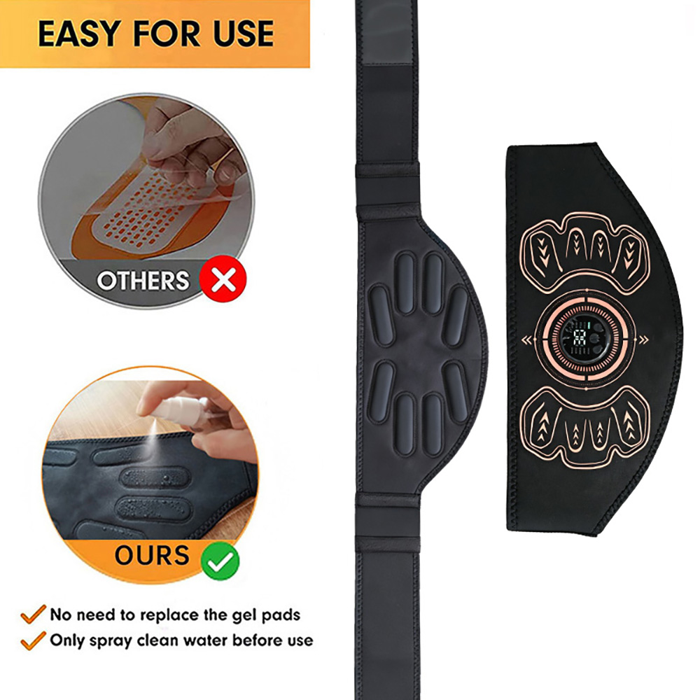 스마트 피트니스 벨트 근육 토너 복근 트레이너 USB  - Sports Equipment Images 리뷰 및 가격