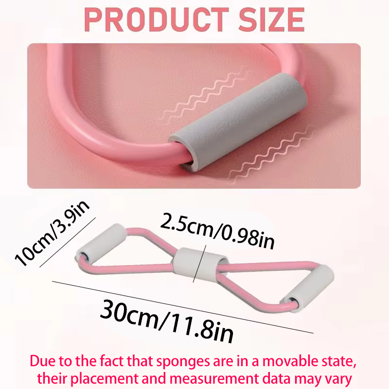 1개 홈짐 탄성 밴드 휴대용 피트니스 장비 8자형 텐션 - Sports Equipment Images 리뷰 및 가격