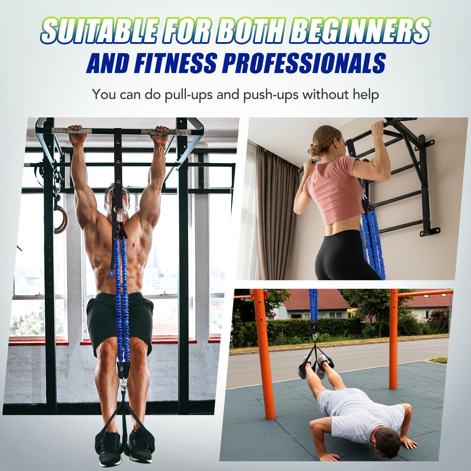 헤비 듀티 풀업 어시스트 밴드 세트 4x80lbs 조절 - Sports Equipment Images 리뷰 및 가격