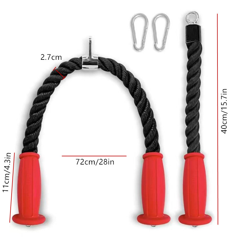 인체 공학적 Tricep 로프 미끄럼 방지 케이블 부착 - Sports Equipment Images 리뷰 및 가격