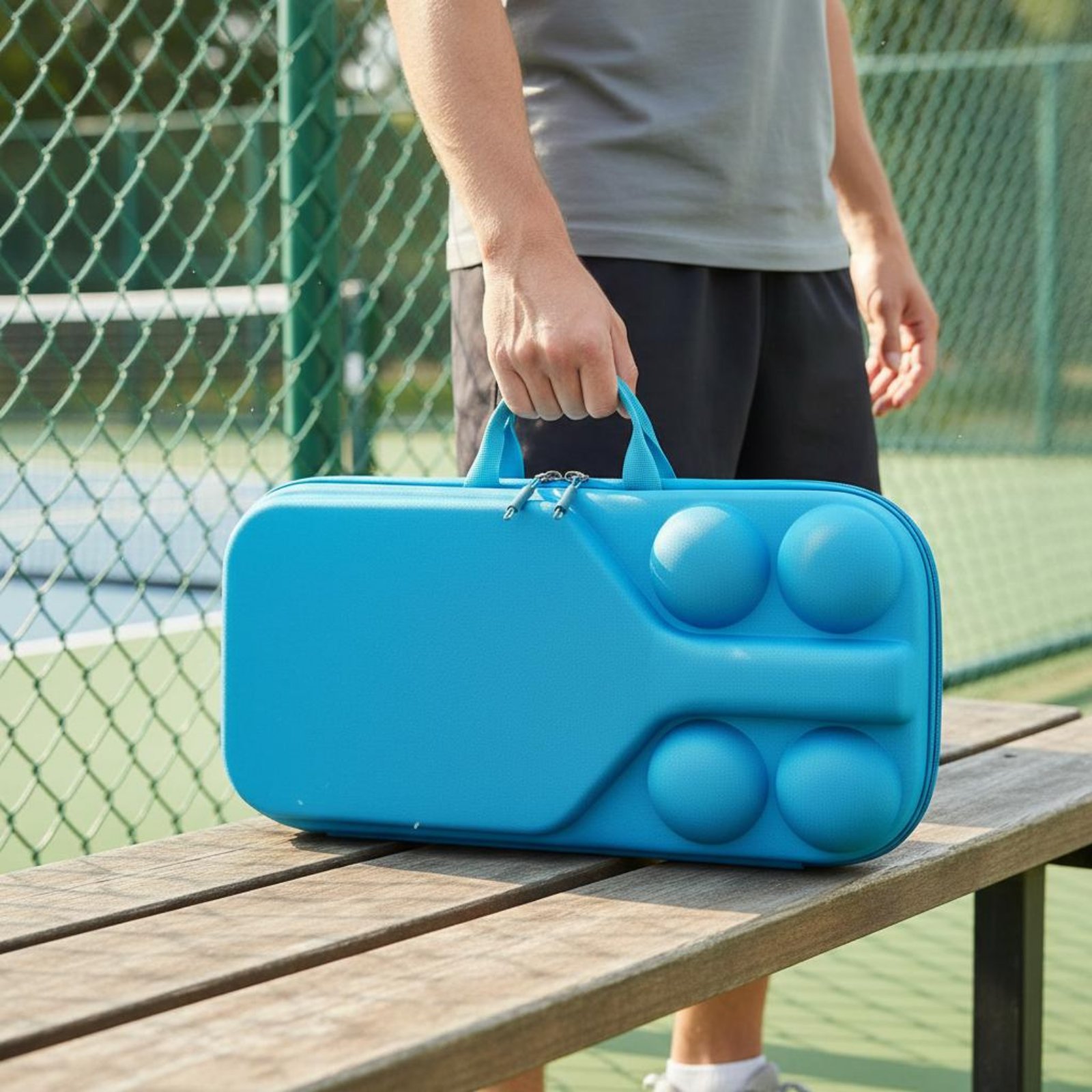 하드 쉘 피클볼 가방, 성형된 내부 공간, 여행용 피클 - Pickleball Paddle 리뷰 및 가격