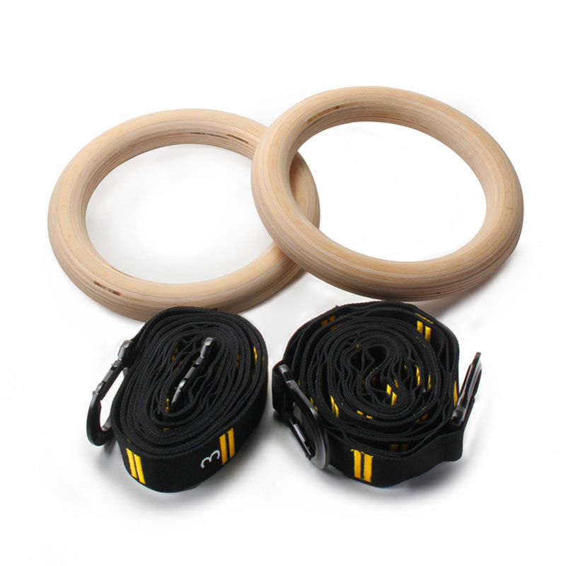 28mm 32mm 풀업 체조 링, 미끄럼 방지 목재 링 - Sports Equipment Images 리뷰 및 가격