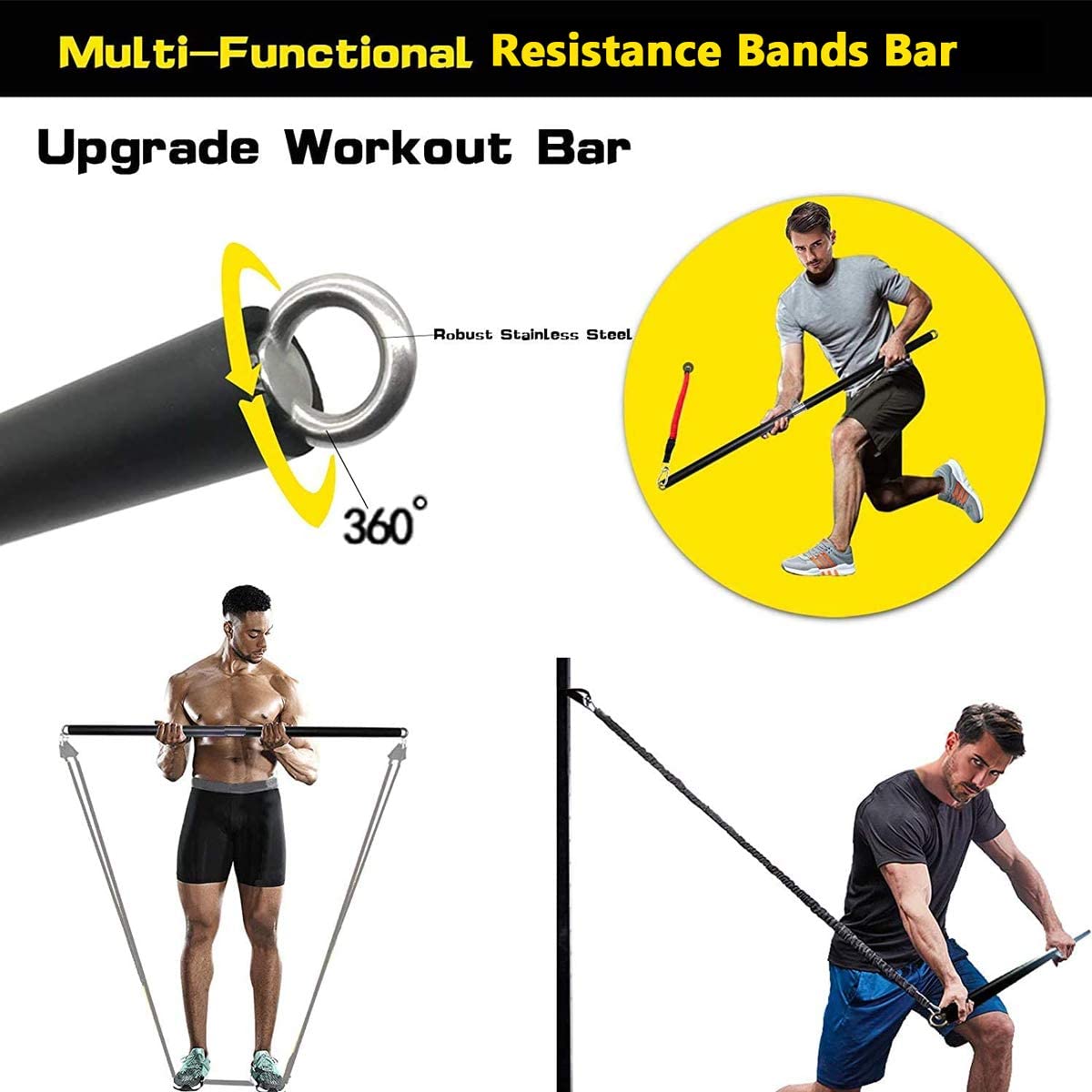 150lb 피트니스 부티 저항 탄성 밴드 운동 훈련 홈 - Sports Equipment Images 리뷰 및 가격
